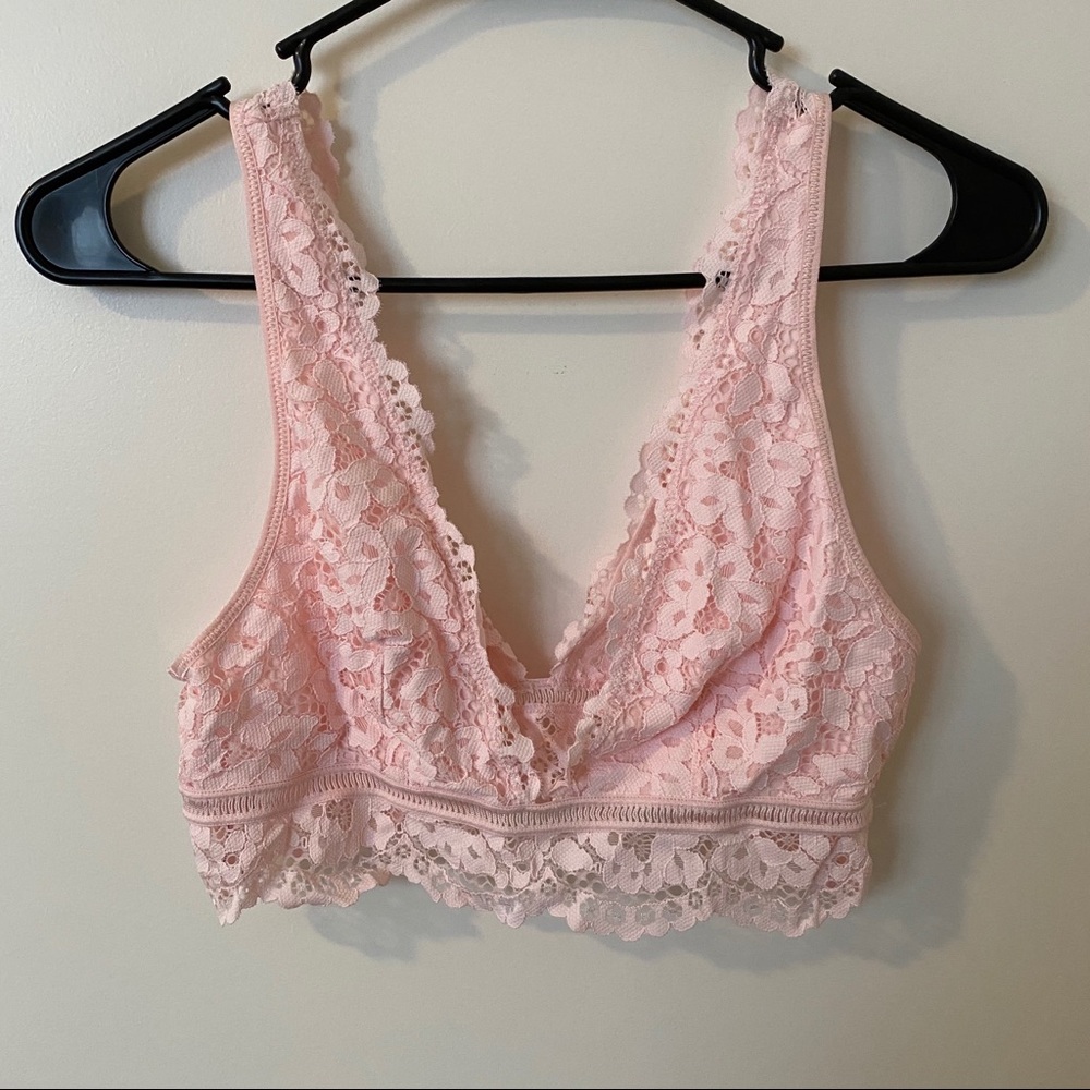 Pink VS Lace Bralette